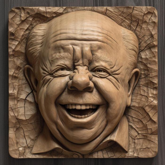 Famous (Mickey Rooney 4, 3DFMS_7999) 3D models for cnc